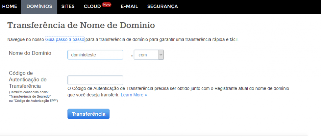 Transferência de Domínio Internacional - Wiki OnCorretor